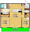 シャーメゾン西鳴水の間取り画像