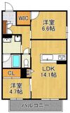 シャーメゾン西鳴水の間取り画像