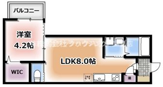 Kvell Garden 香里の間取り画像