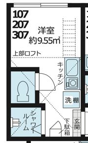 QUQURI IKEBUKUROの間取り画像