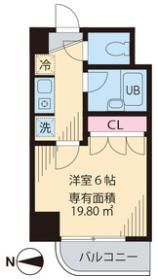 ベイステート安間の間取り画像