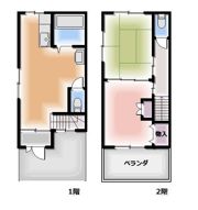 寺方錦通2丁目テラスハウス2の間取り画像