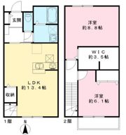 ユアメゾン ル フォレ弐番館の間取り画像