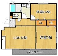 Prim Roseの間取り画像