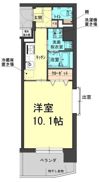 ルネス武富Ⅱの間取り画像