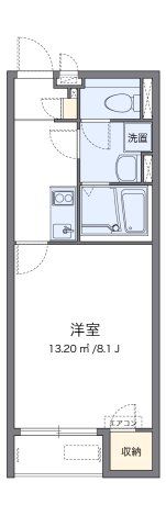 クレイノビッグアロー座間の間取り画像