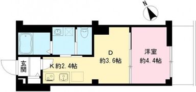 つむぎの杜 西荻みなみの間取り画像