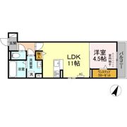 エクイティ高西の間取り画像