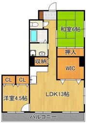 グランディール翔峰の間取り画像