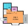 松枝サンハイツの間取り画像