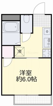 富田ハイツの間取り画像
