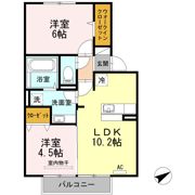 フルールの間取り画像