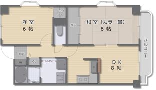 アネックス山野の間取り画像
