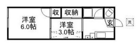 千曲荘の間取り画像