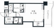 ハイライズ皆実の間取り画像