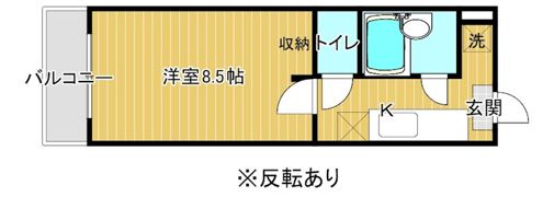 コーポレーション緑町の間取り画像