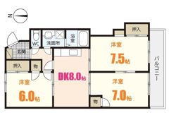 的場レジデンスの間取り画像