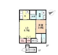 BASE稲荷元町の間取り画像