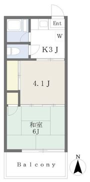 第2レモンハイムの間取り画像