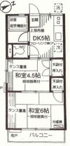 エミコーポの間取り画像