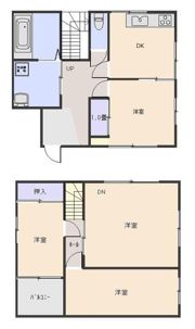 総社町総社戸建の間取り画像