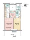 グラングリーン大阪THE NORTH RESIDENCEの間取り画像