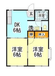 メゾンルミエールCの間取り画像