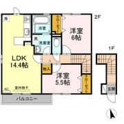 ルミエール太田 B棟の間取り画像