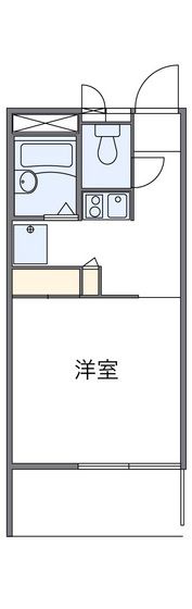 レオパレスARK壱番館の間取り画像