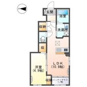 グランディール高屋敷A棟の間取り画像