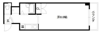 富士ラビット烏丸一条館の間取り画像