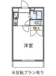 レオパレス中島の間取り画像