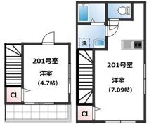 DAI MAISON 西新井の間取り画像