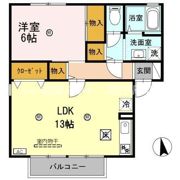 ヴェーデル Ⅱの間取り画像