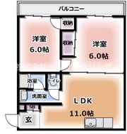 グリーンスクエア三ツ島の間取り画像