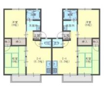 パティオインC棟の間取り画像