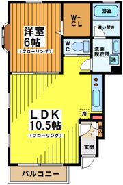 ツインハウス結喜の間取り画像