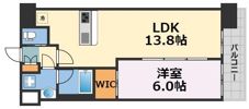 グランカーサ難波元町の間取り画像