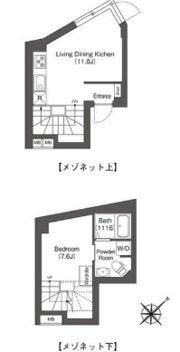 ディームス大井町フォレストの間取り画像