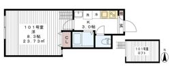 AJ新小岩SouthⅠの間取り画像
