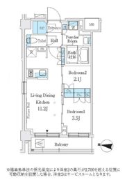 J．GRAN Court 品川西大井WESTの間取り画像