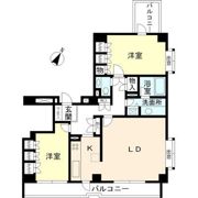 ベルメゾン南麻布の間取り画像