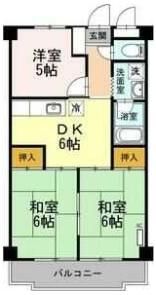 ロイヤルハウス喜多山の間取り画像