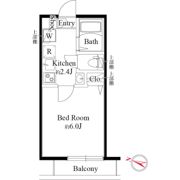 ラビット南与野の間取り画像
