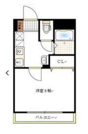 HILL COLLEGE DUOの間取り画像
