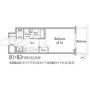 アドバンス大阪バレンシアの間取り画像