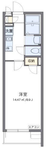 クレイノシャトーブランカⅡの間取り画像