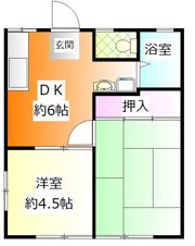 第4宮崎コーポの間取り画像