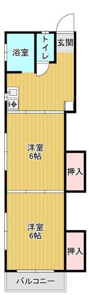 佐藤ハイツの間取り画像