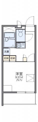 レオパレスルミエラの間取り画像